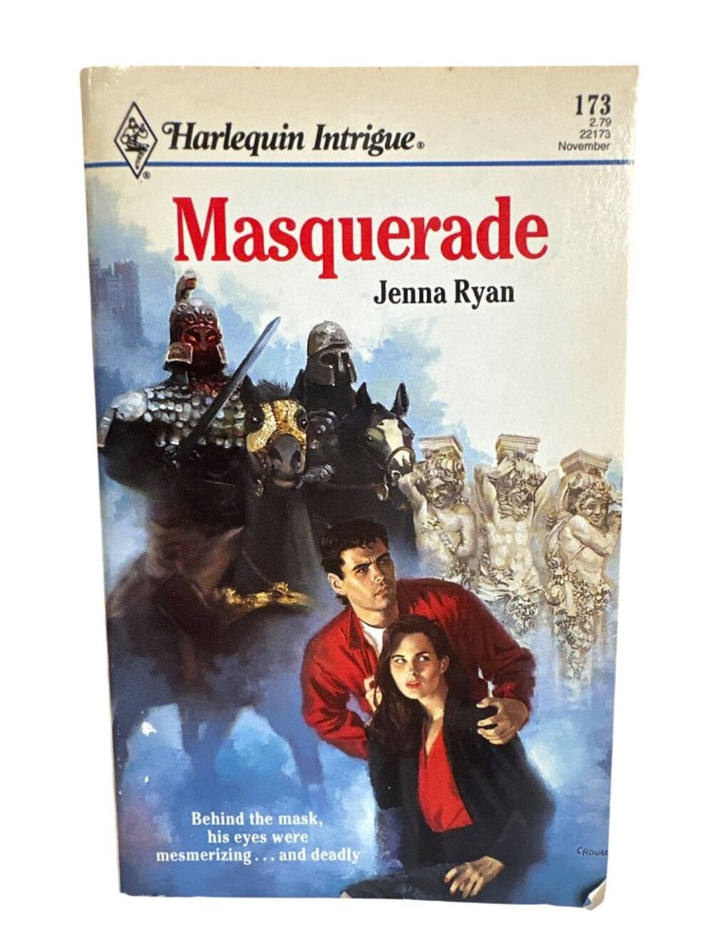 Harlequin Intrigue Masquerade By Jenna Ryan Romantic Suspense Paperback 1991
